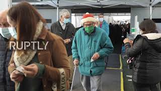 Chile: Santiago's elderly get AstraZeneca's booster shot
