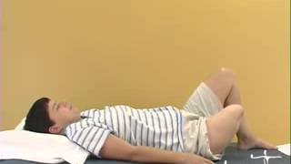 Femoral amputee -- amputated limb strengthening -- hip flexors --straight leg raise -- supine