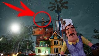 ЗАЛЕЗ НА МЕЛЬНИЦУ! НАШЁЛ ВСЕ ЗАГАДКИ АЛЬФЫ 3 HELLO NEIGHBOR
