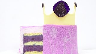 Муссовый торт Лаванда Черника / Mousse Cake Lavender Blueberry