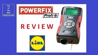 REVIEW Profi + Multi-Purpose Detector 5-IN-1 Model-No.: HG02404 (Lidl 660 nm 9V laser class 2)