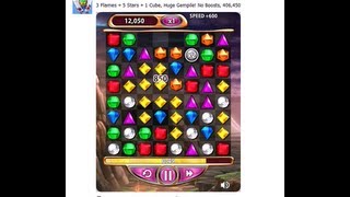 Bejeweled Blitz FB - 11-Gem Gempile [No Boosts][720p]