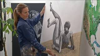 Un atelier propose aux artistes des modèles vivants chaque semaine pour peindre le nu à Bordeaux