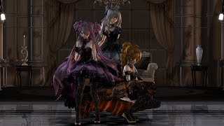 [MMD] Tda Secret Feast Kagari, Candy&Hatsune - URUSaaA