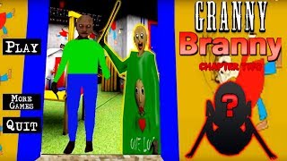 ГРЕННИ это БАЛДИ ОБНОВЛЕНИЕ ВСЕ КОНЦОВКИ ИГРЫ ГРЕННИ 2 МОД BALDI
