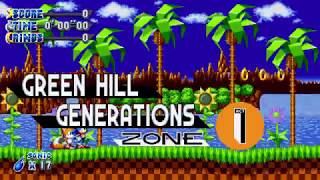 Sonic Mania Green Hill Generations Mod WIP #1
