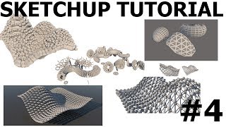 Sketchup tutorial #4