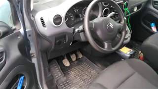 Citroën Berlingo .Где  разъем  OBD 2,  адаптер ELM 327.