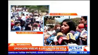 NTN24 fue "arbitrariamente sacado del aire en Venezuela" hace un año: María Corina Machado