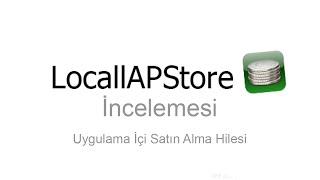 Uygulama İçi Satın Alma Hilesi (LocallAPStore) | Tweak İncelemesi #4