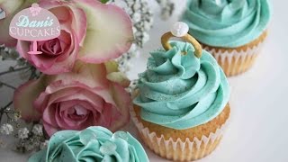 Tiffany Wedding Diamond Ring Cupcakes | Danis Cupcakes
