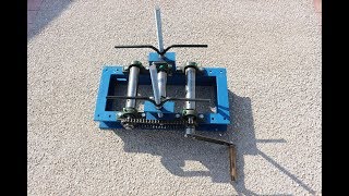 fabrication d'une cintreuse à tube, DIY  bending machine