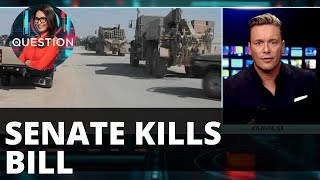 PANEL: Senate kills bill to end Afghan War