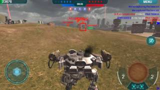 War Robots - ZEUS TARAN LANCELOT 1.2 MIL - Test Server