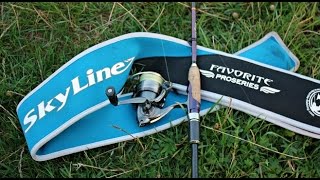 Vlog # 9 Честный Тест FAVORITE SKYLINE Sky-832L!!! жерех, окунь, сом !