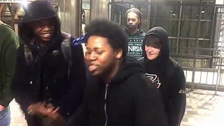 Ka$h & Jr bigge at the wreck shop movement subway cypher