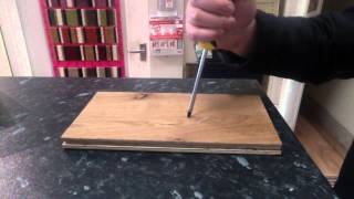 Laminate Floors DON'T Dent or Mark More Than Wood Floors!