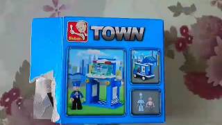 Police Car, Sluban TOWN, M38 - B0177