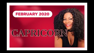 CAPRICORN FEBRUARY 2020 HOROSCOPE