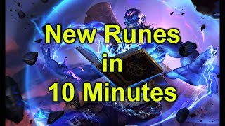 Everything you need to know about Runes in 10 minutes