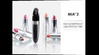 How to Use MIA 2 The Waterproof USB lipstick Vibrator from LELO travel