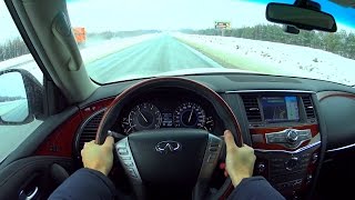 2016 Infiniti QX80 POV Test Drive