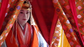 斎宮行列（野宮神社出発）、御禊の儀（保津川）