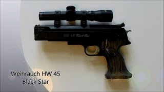 Weihrauch HW45 Black Star - Zielfernrohr und Laufwechsel