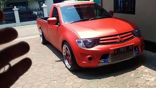 KEREN!!! modifikasi PICK-UP | pikup ceper | strada triton modifikasi | strada indonesia