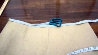 How to make an a-line skirt pattern