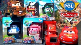 Мультик из игрушечных машинок - ТАЧКИ: Молния ,Мак  и Mater - едут за РОБОКАРАМИ ПОЛЛИ !