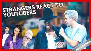 STRANGERS REACT TO YOUTUBERS | Chris Klemens