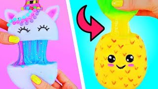 АНТИСТРЕСС из ЛИЗУНОВ ! Игрушки антистресс / DIY ANTISTRESS SLIME