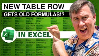 Excel Keeps Inserting Old Formula - How to Fix It! - Episode 2640