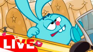 ПРЯМОЙ ЭФИР! LIVE Cмешарики 2D Азбука безопасности | Наука для детей