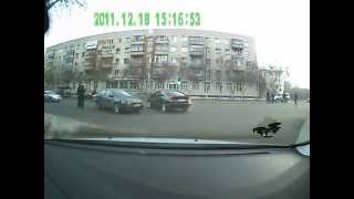 ДТП на перекрестке Профсоюзной и Хохрякова