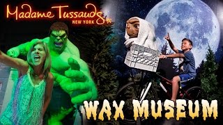 Kids Get Dipped in HOT WAX!!! MADAME TUSSAUDS NEW YORK Wax Museum!