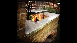 Argentine Grill & Brick BBQ Smoker Stop Motion