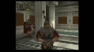 ▶ Перепрохождение Shadow of Rome на PlayStation 2 Рубим головы! Часть 15 (Сложность Сложно)