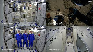 Shenzhou-12 crew begins three-month mission