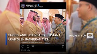 Capres Anies Baswedan Diundang Pangeran MBS ke Istana Mina