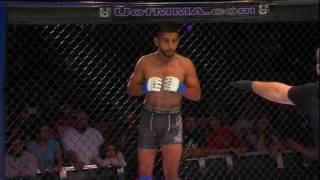 George Pulido vs Labib Yasir (University of MMA, Fight Night 13, 6/18/16)