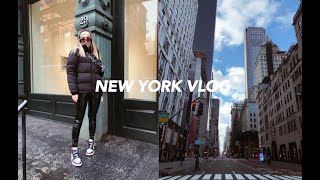 NEW YORK VLOG | shopping, catch nyc, soul cycle, blue bottle & more