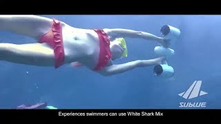 Миниатюрный подводный скутер буксировщик