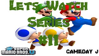 New Super Mario Bros U - Wii U Part 11 [Lets Watch] Larry's Torpedo Castle