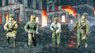 Totenkopf Division Budapest 1945 scale figures 1/35