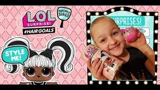 SNOW BUNNY КУКЛА ЛОЛ. СУПЕР НОВИНКА!!! 5 СЕЗОН. ХЕИРГОАЛ, #hairgoals. 3 Серия
