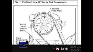 manual cambio de banda de tiempo ford honda crysler chevrolet nissan