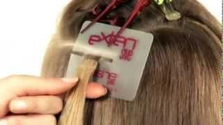 Tecnica Extension con adesivo - SheHairExtension.com