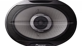 Установка блинов в задние двери Лада Гранта Норма - колонки PIONEER TS-G6912I